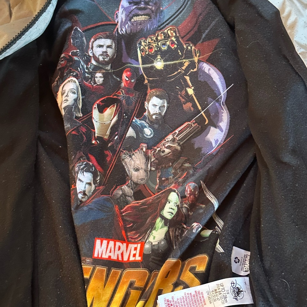 Avengers Bomber Jacket with Yellow Accents